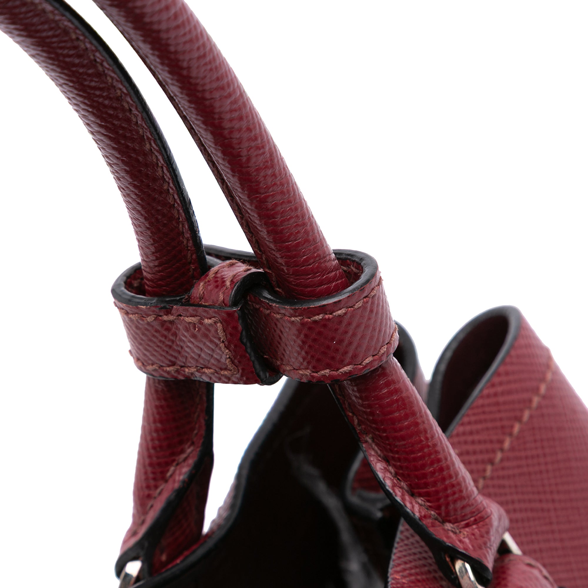 Saffiano Cuir Double Satchel