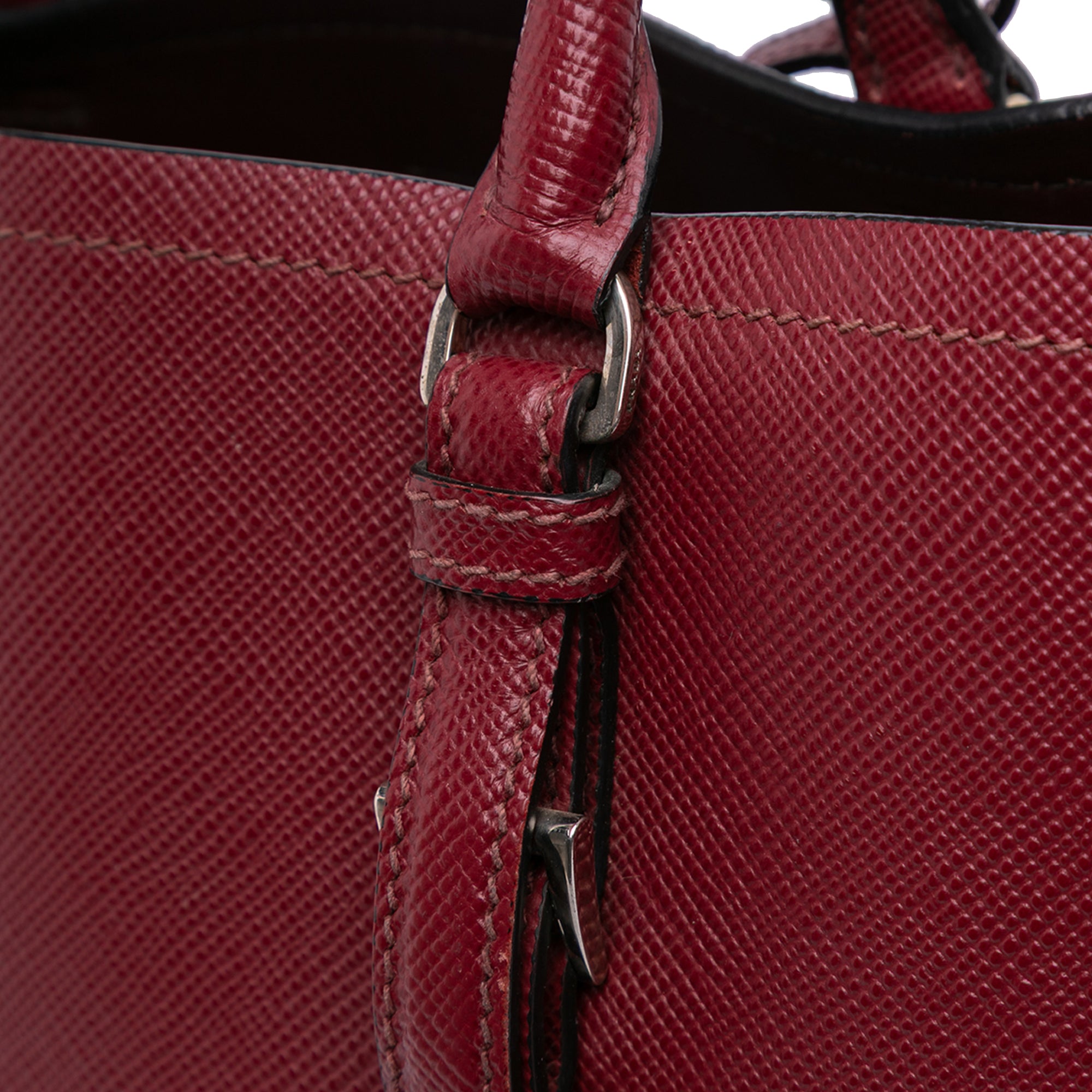 Saffiano Cuir Double Satchel