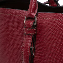 Saffiano Cuir Double Satchel