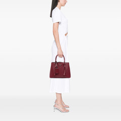 Saffiano Cuir Double Satchel