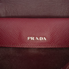Saffiano Cuir Double Satchel