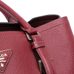 Saffiano Cuir Double Satchel