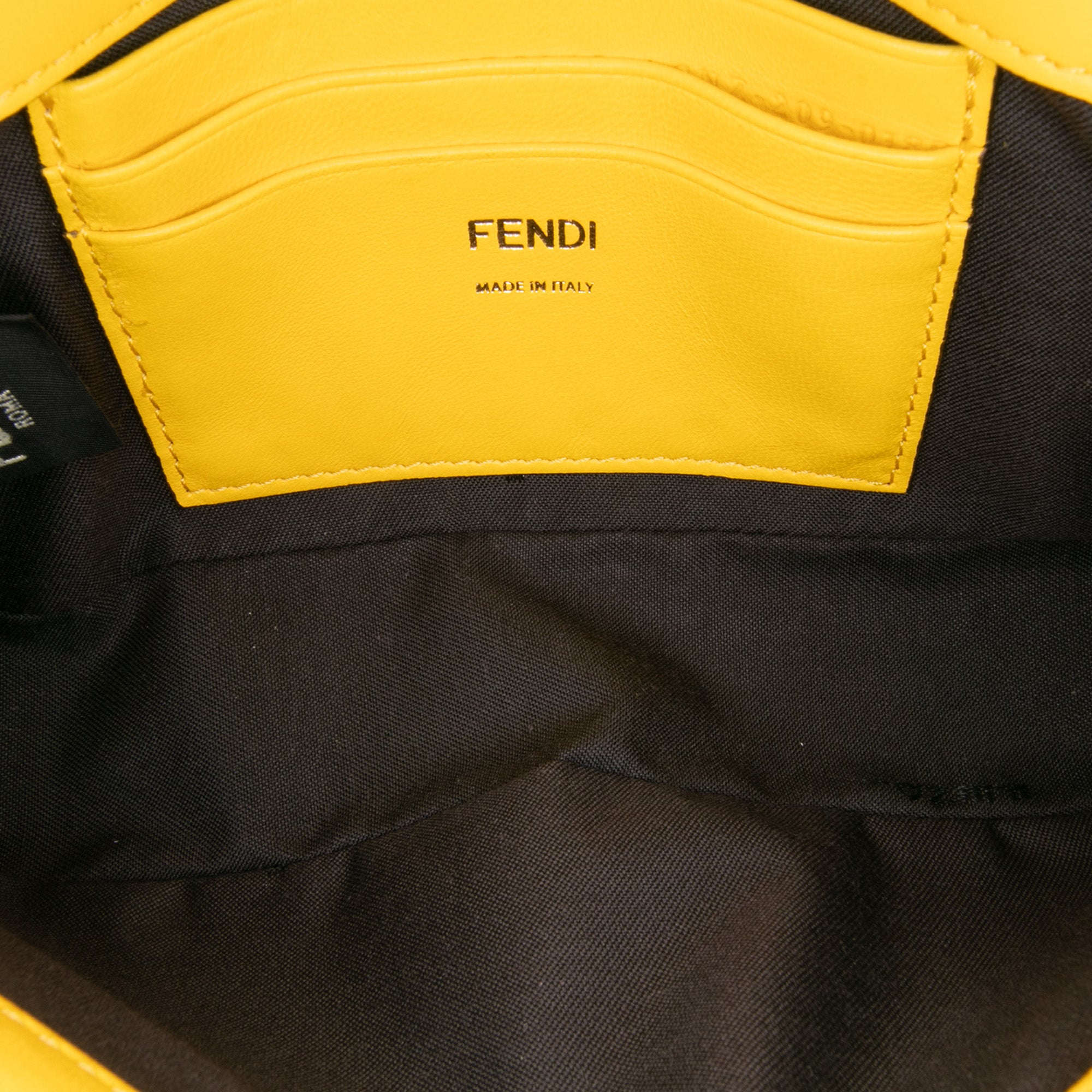 Mini Bicolor Nappa Apolo Chain Baguette Shoulder Bag