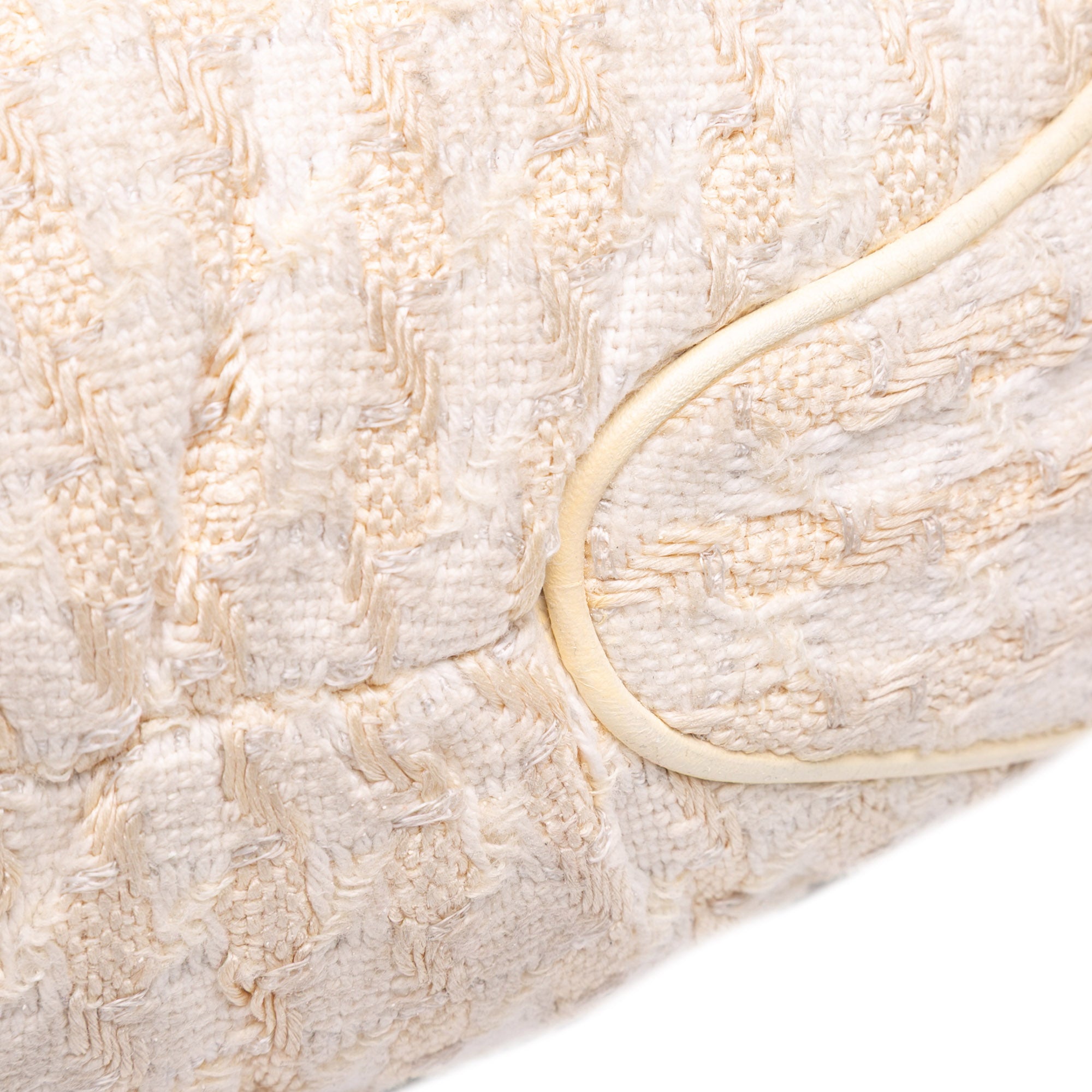 Tweed Boucle Knitting Top Handle Bag