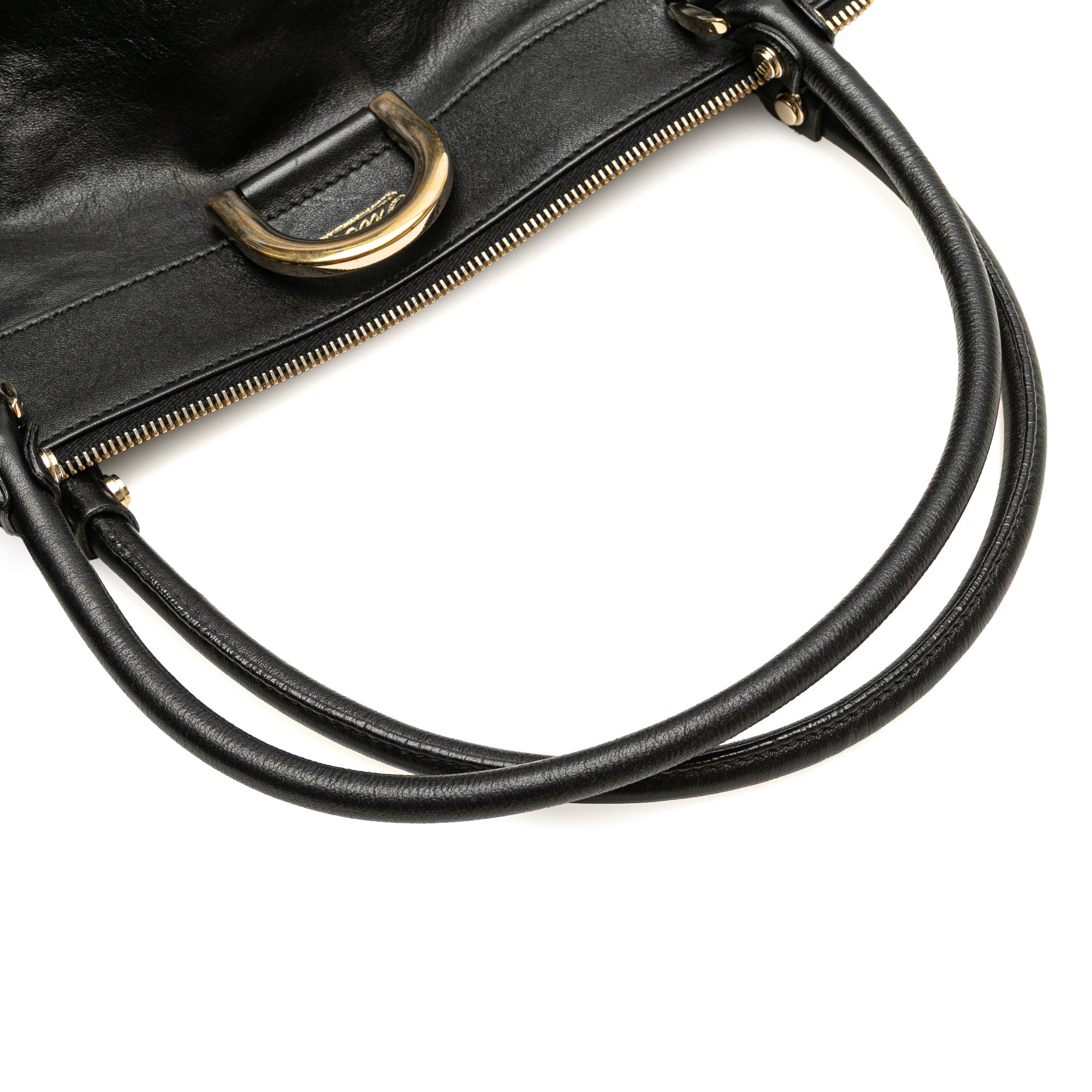 Leather Abbey D Ring Tote