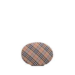 Nova Check Trimmed Nylon Tote