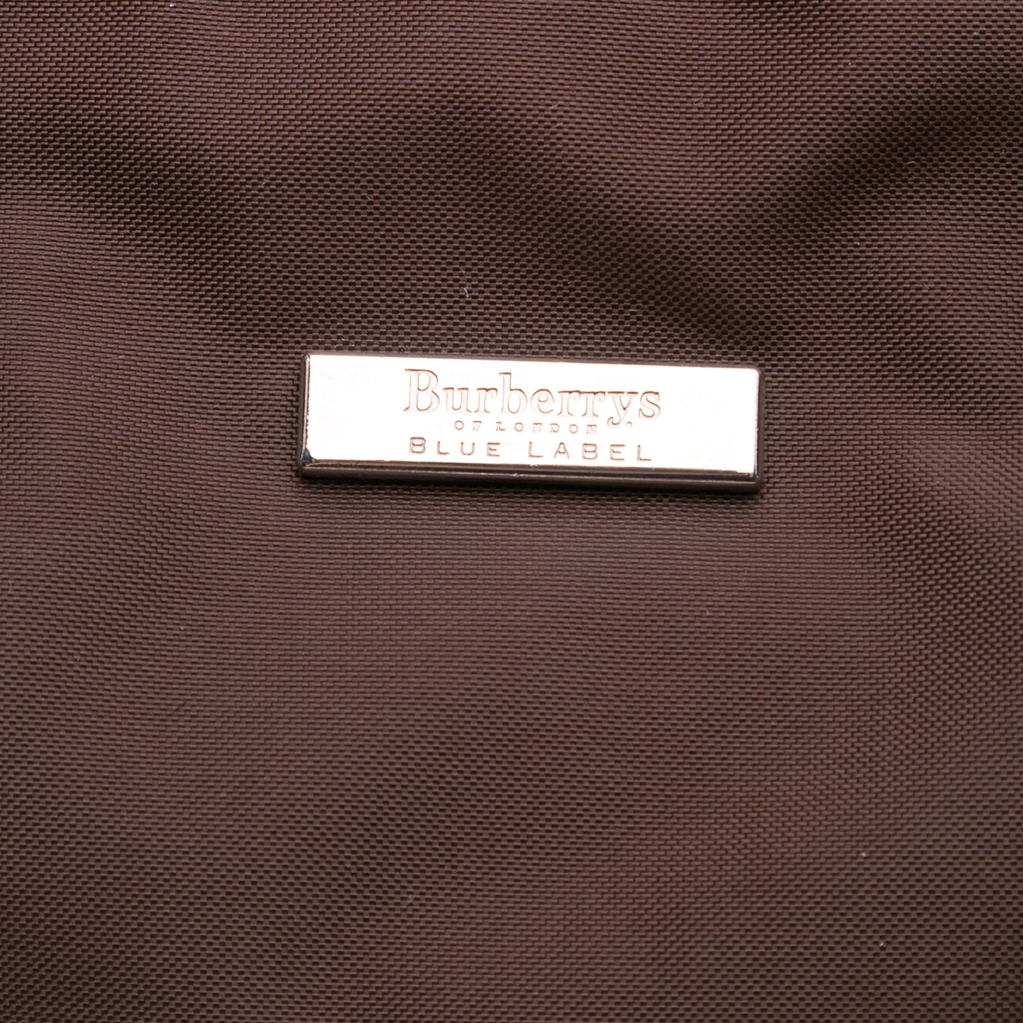 Nova Check Trimmed Nylon Tote