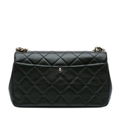 Medium Lambskin Elegant Chain Single Flap