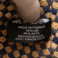 Linen and Jute Panier Bus Tote GM