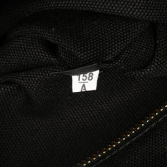 Large Canvas Canapa Righe Striped Satchel