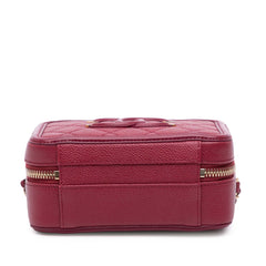 Small Caviar Filigree Vanity Case