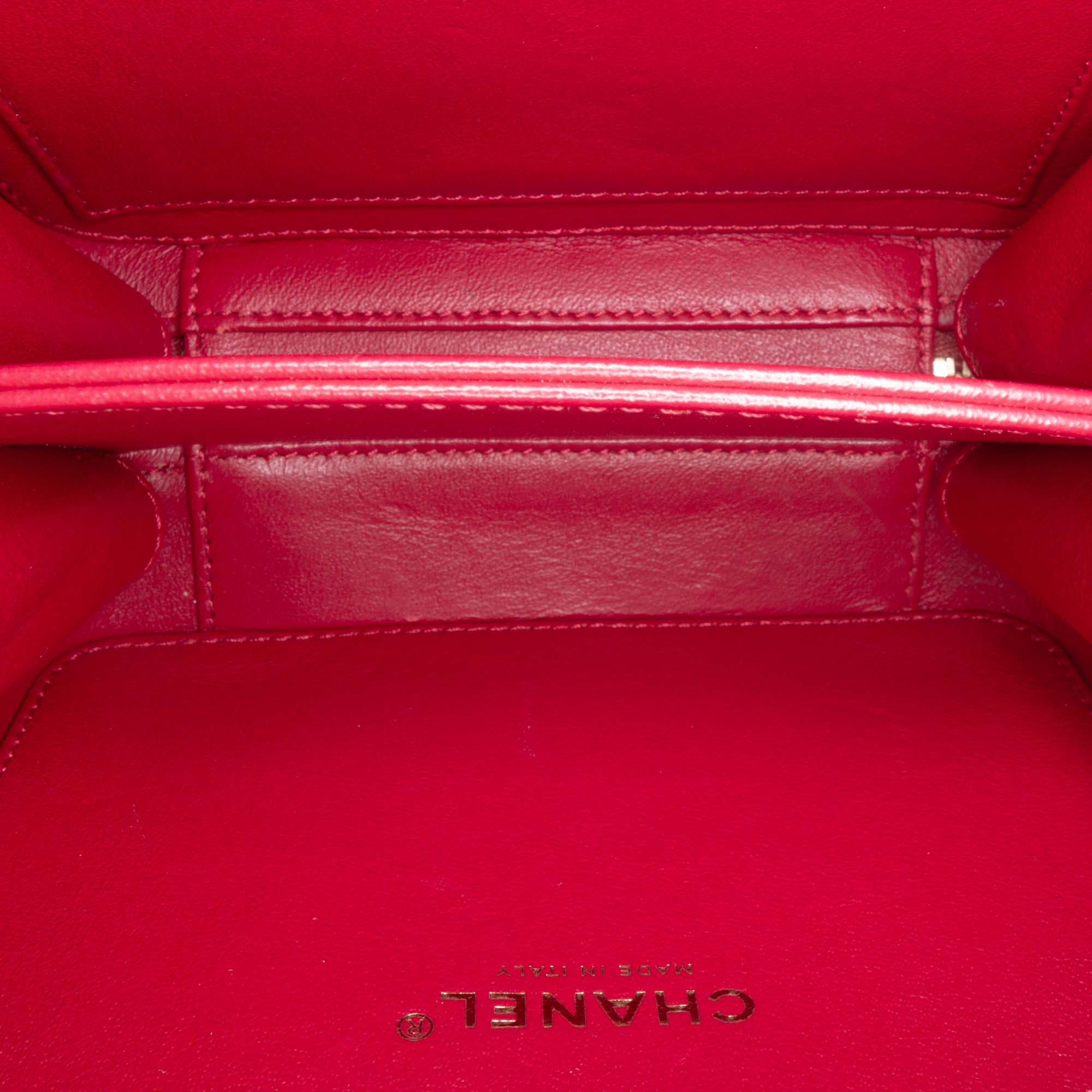 Small Caviar Filigree Vanity Case