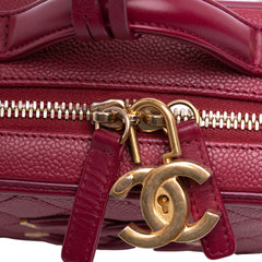Small Caviar Filigree Vanity Case