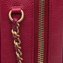 Small Caviar Filigree Vanity Case