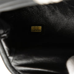 Quilted Lambskin Timeless Kisslock Clutch