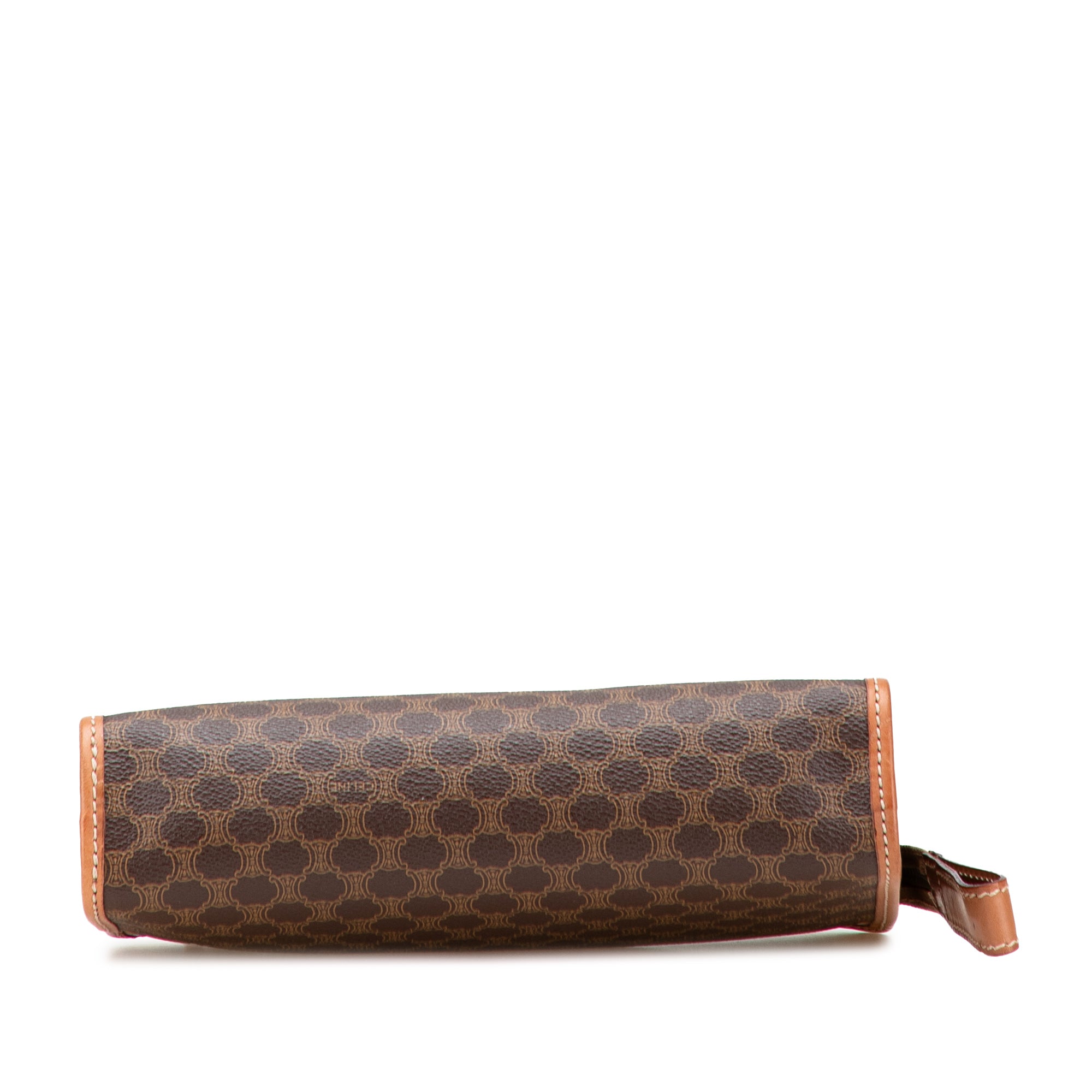 Macadam Coated Canvas Clutch