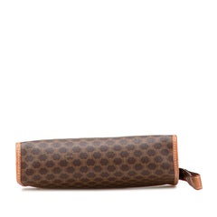 Macadam Coated Canvas Clutch