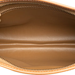 Macadam Coated Canvas Clutch