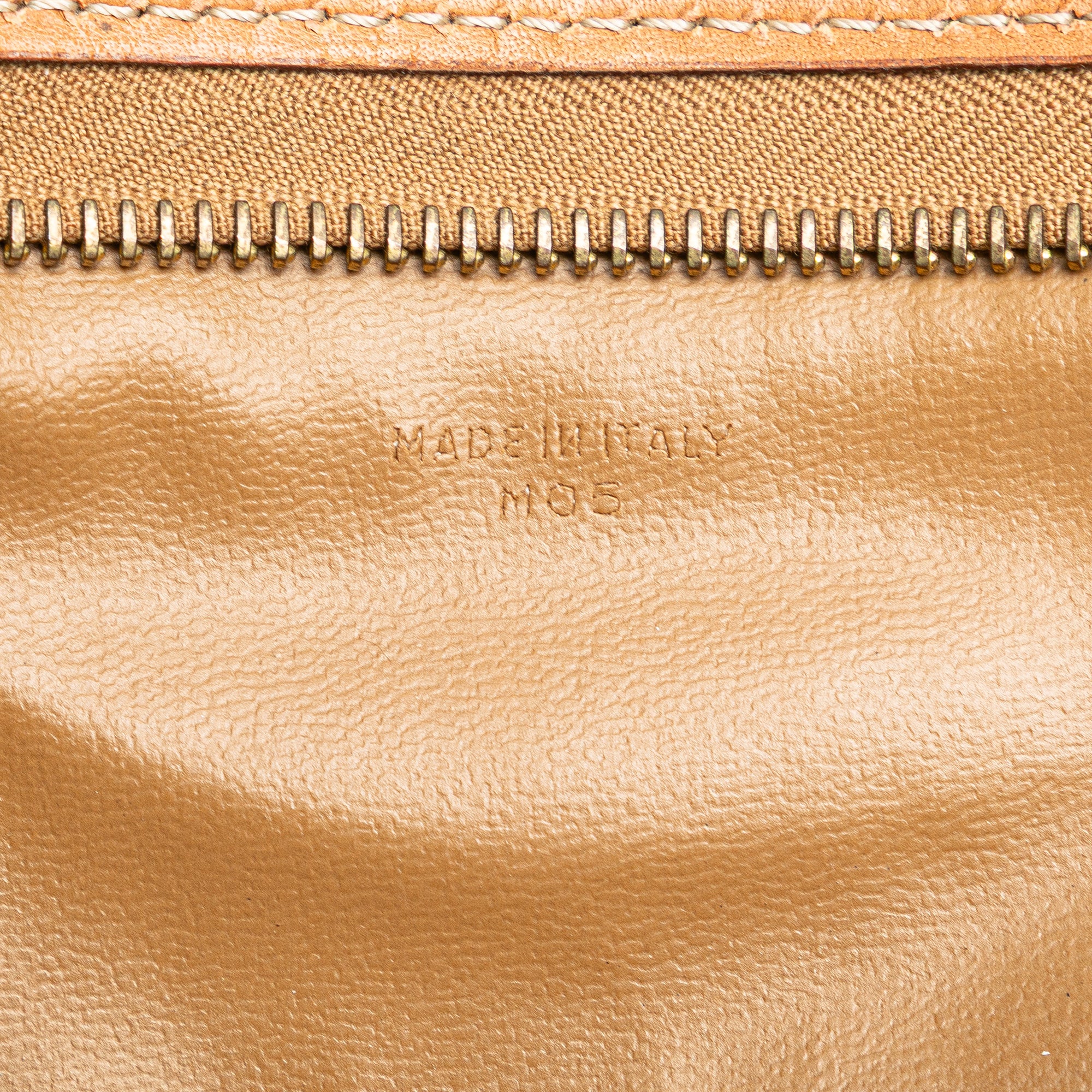 Macadam Coated Canvas Clutch