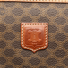 Macadam Coated Canvas Clutch