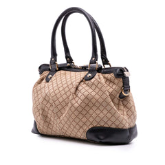 Diamante Canvas Sukey Satchel