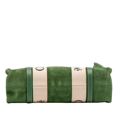 Medium Suede Woody Tote