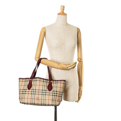 Haymarket Check Coated Canvas Tote