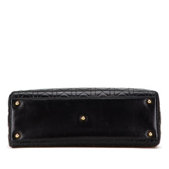 Large Lambskin Cannage Lady Dior