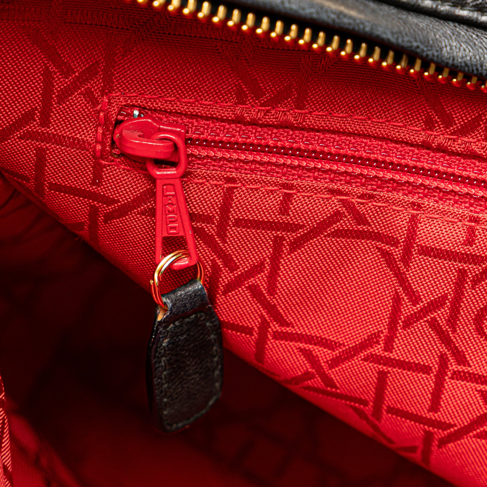 Large Lambskin Cannage Lady Dior