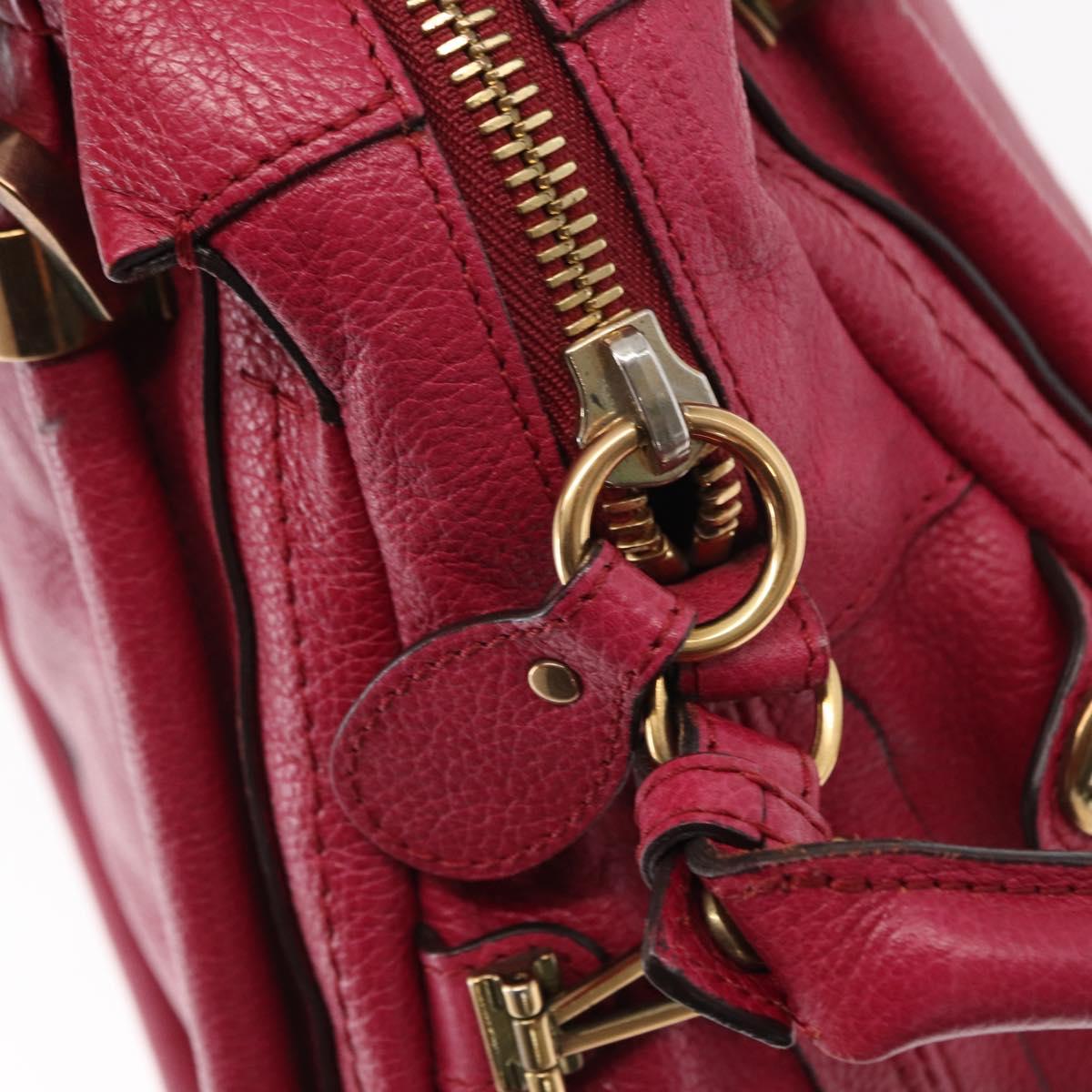 Chloe Paraty Handbag Quilted Leather