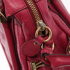 Chloe Paraty Handbag Quilted Leather