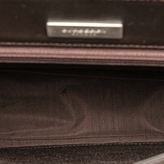 Jacquard and Leather Knight Crossbody