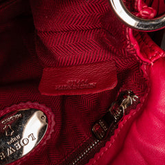Small Leather Flamenco Crossbody Bag