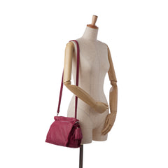 Small Leather Flamenco Crossbody Bag