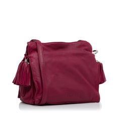 Small Leather Flamenco Crossbody Bag