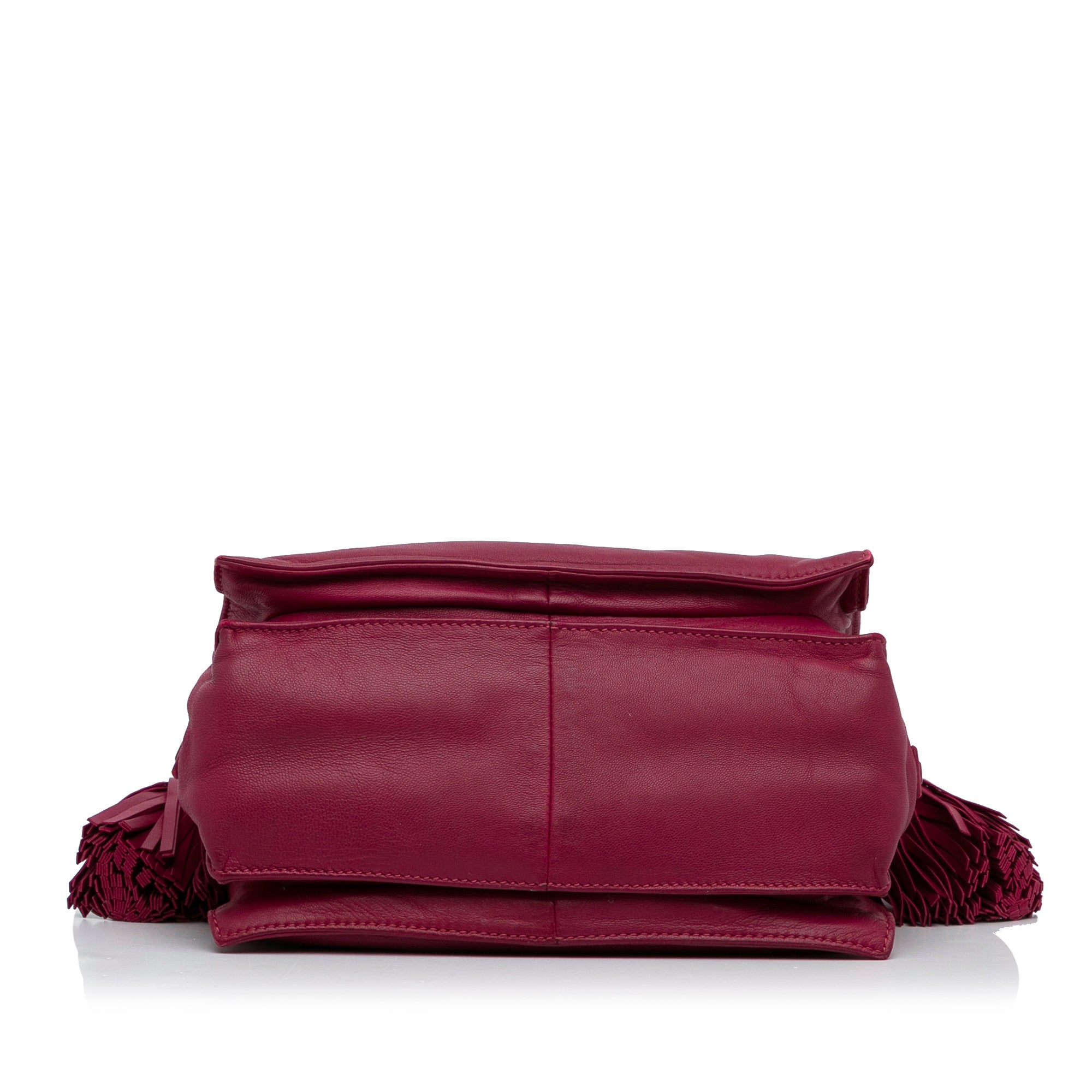 Small Leather Flamenco Crossbody Bag