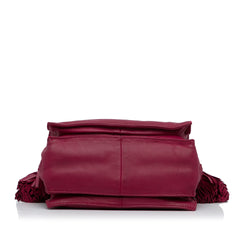 Small Leather Flamenco Crossbody Bag