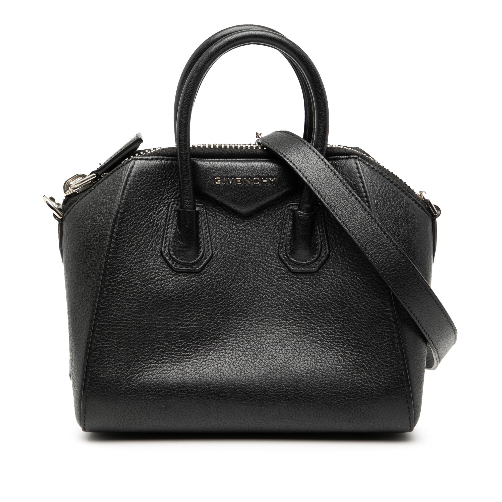 Mini Sugar Goatskin Antigona Satchel