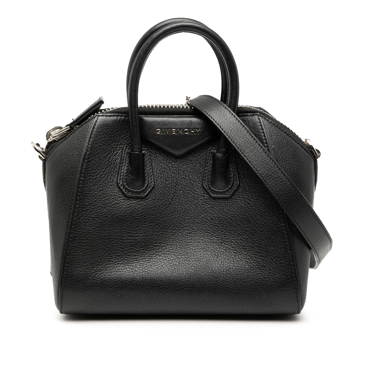 Mini Sugar Goatskin Antigona Satchel