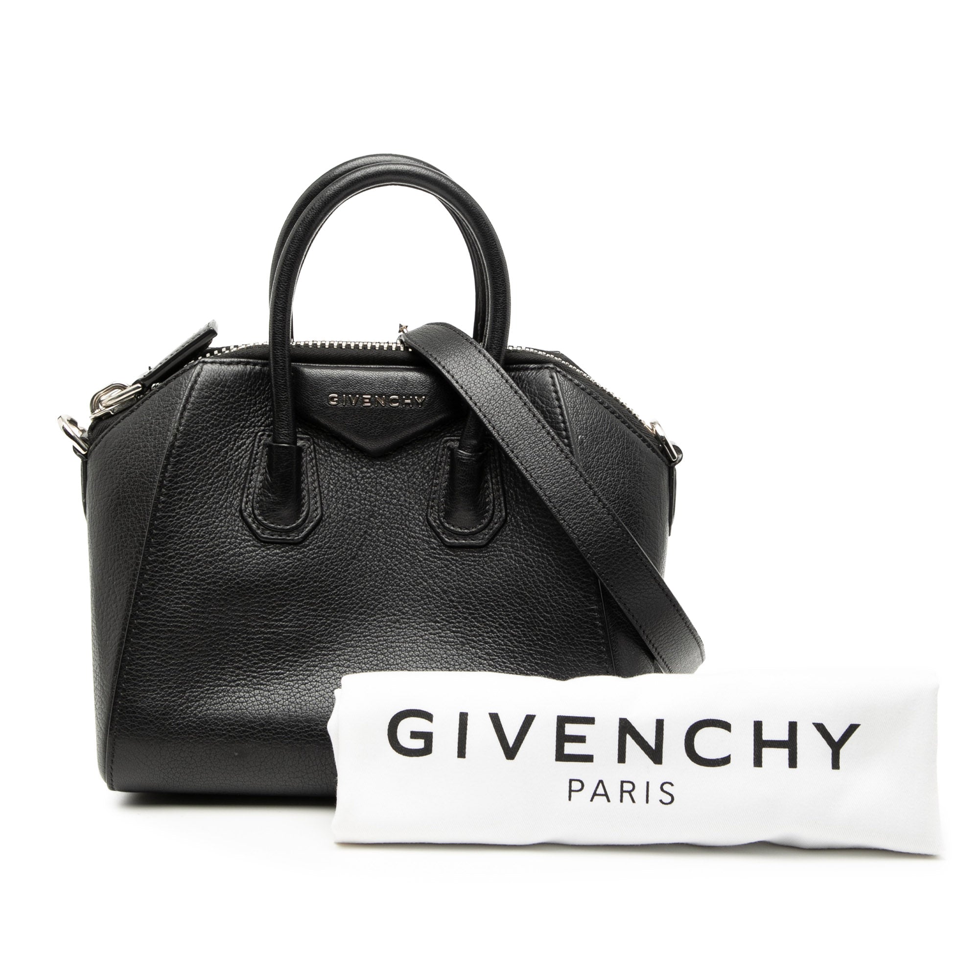 Mini Sugar Goatskin Antigona Satchel