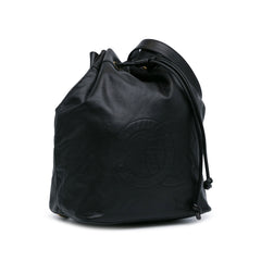 CC Lambskin Drawstring Sling Backpack_1