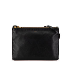 Large Leather Trio Crossbody