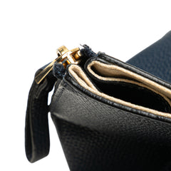 Small Leather Hammock Satchel