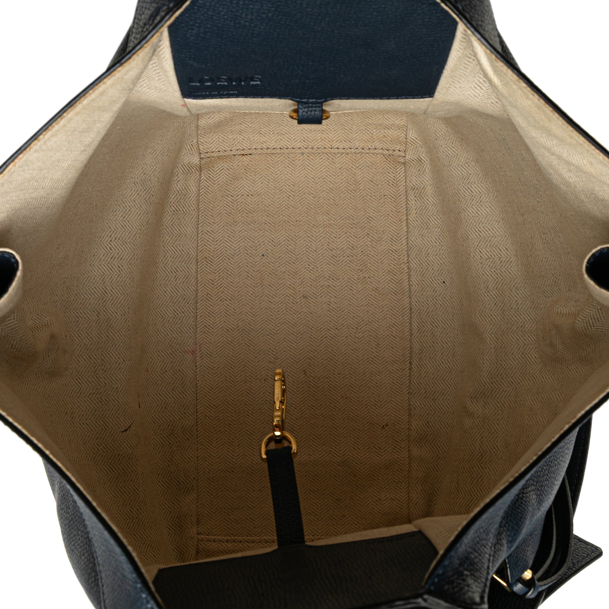 Small Leather Hammock Satchel