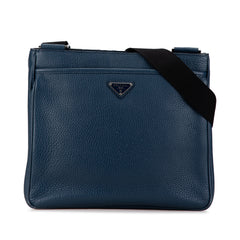 Vitello Daino Zip Top Crossbody