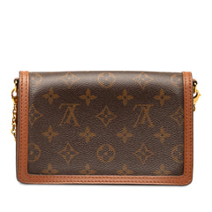 Monogram Reverse Dauphine Wallet on Chain_2