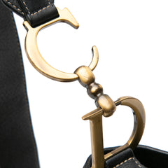 Leather Baudrier Saddle Bag