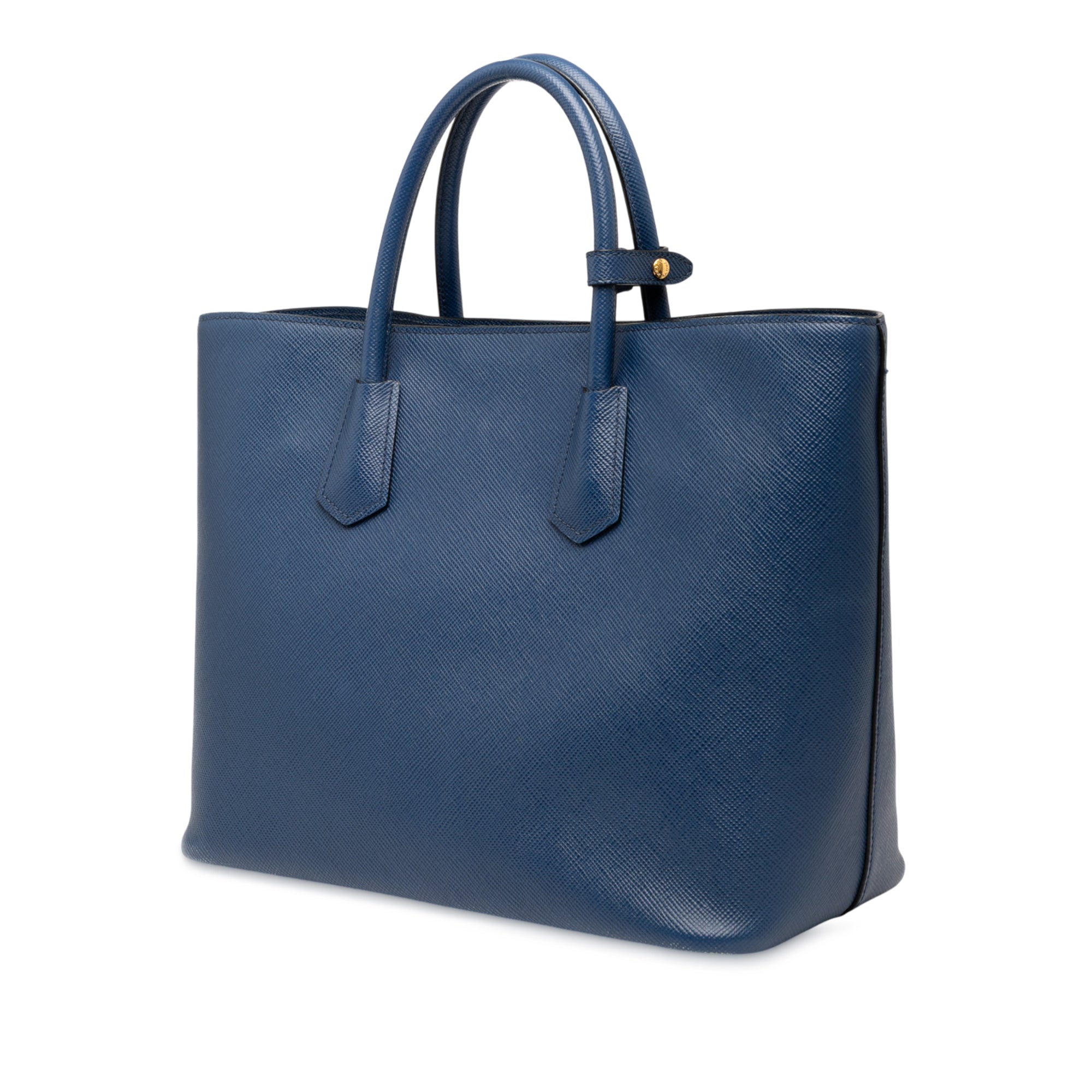 Saffiano Cuir Front Pocket Convertible Tote