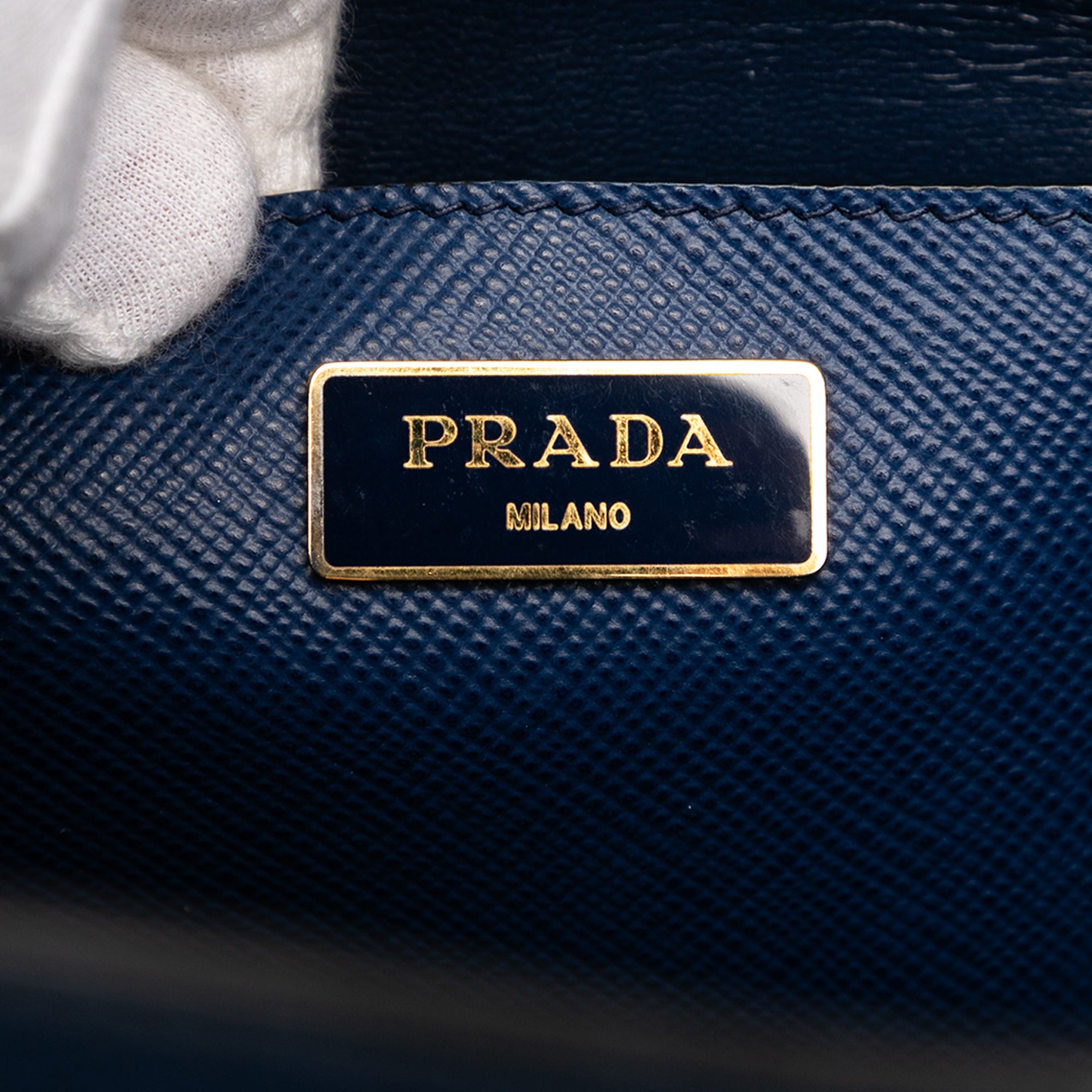 Saffiano Cuir Front Pocket Convertible Tote