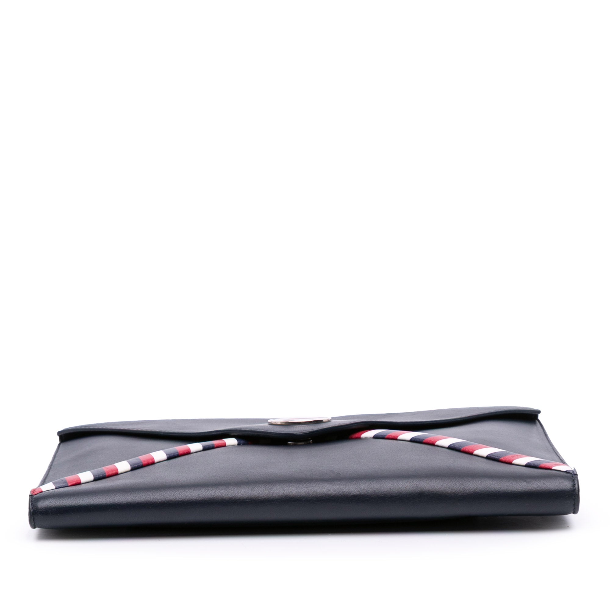 Lambskin Airlines Envelope Clutch